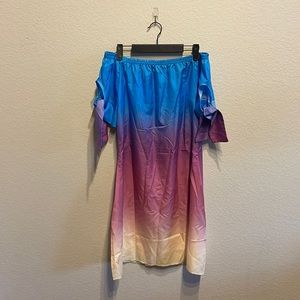 Chic Me multicolor ombré dress - size XL